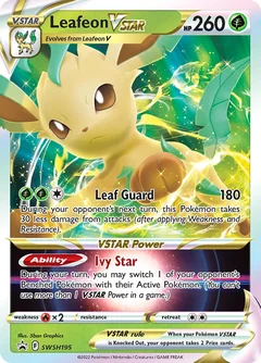 Leafeon Vstar Jumbo Swsh195