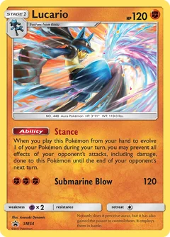 Lucario Sm54