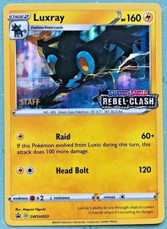 Luxray Staff Swsh023