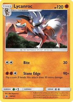 Lycanroc Sm105