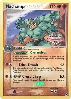 Machamp National Championships Staff 9