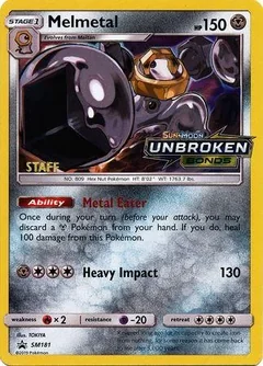 Melmetal Prerelease Staff Sm181
