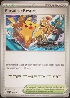 Paradise Resort Top Thirty Two 150