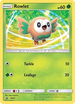 Rowlet Sm22