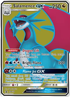 Salamence Gx Jumbo Sm139