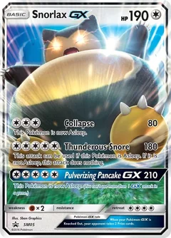 Snorlax Gx Sm05