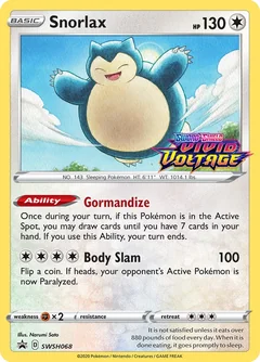 Snorlax Swsh068