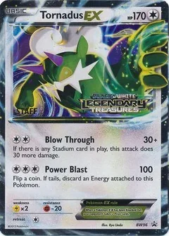 Tornadus Ex Prerelease Staff Bw96
