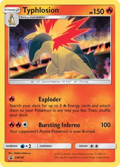 Typhlosion Sm185