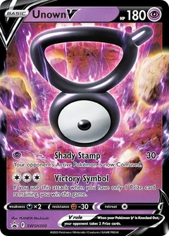 Unown V Swsh300