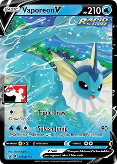 Vaporeon V League Play Swsh150