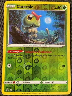 Caterpie Reverse Holo 1