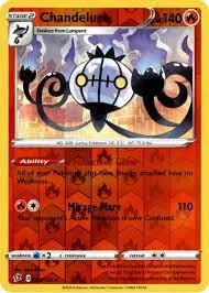 Chandelure Reverse Holo 33