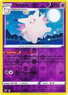 Clefable Reverse Holo 75