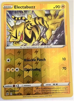 Electabuzz Reverse Holo 58