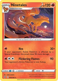 Ninetales Reverse Holo 25