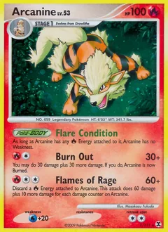 Arcanine Reverse Holo 1