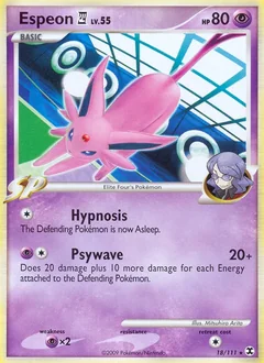 Espeon Reverse Holo 18
