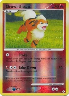 Growlithe Reverse Holo 63