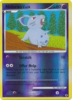 Nidoran Reverse Holo 71