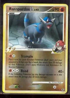 Rampardos Gl Reverse Holo 11