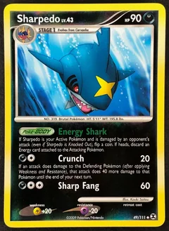 Sharpedo Reverse Holo 49