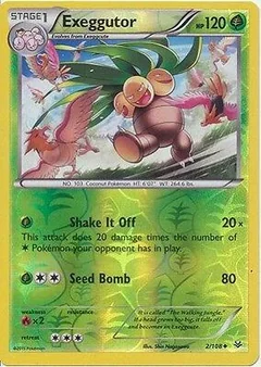 Exeggutor Reverse Holo 2