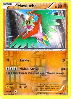 Hawlucha Reverse Holo 39