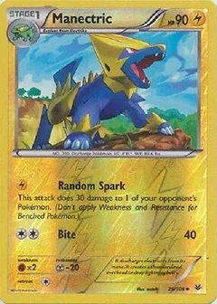 Manectric Reverse Holo 25