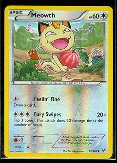 Meowth Reverse Holo 67