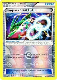 Rayquaza Spirit Link Reverse Holo 87