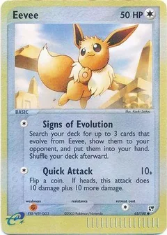Eevee Reverse Holo 63