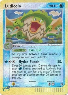 Ludicolo Reverse Holo 7