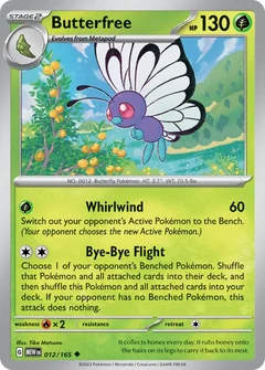 Butterfree 12