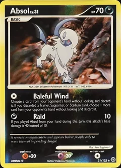 Absol Reverse Holo 21