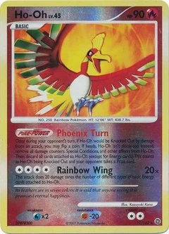 Ho Oh Reverse Holo 10