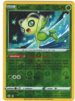 Celebi Reverse Holo 3