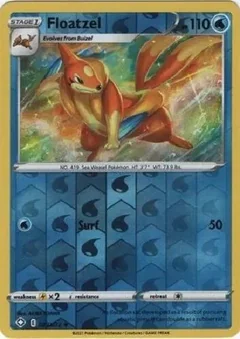 Floatzel Reverse Holo 23