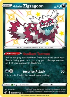 Galarian Zigzagoon Sv078