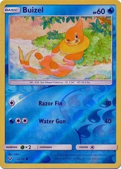 Buizel Reverse Holo 22