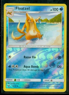 Floatzel Reverse Holo 23