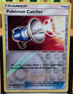 Pokemon Catcher Reverse Holo 64