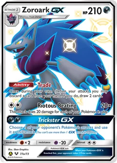 Zoroark Gx 77A