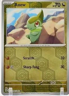 Axew Reverse Holo 44