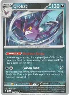 Crobat Reverse Holo 29