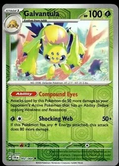 Galvantula Reverse Holo 2