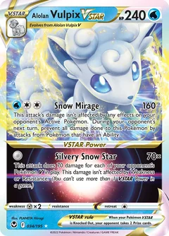 Alolan Vulpix Vstar Prize Pack 34