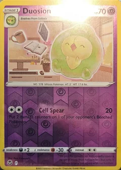 Duosion Reverse Holo 77