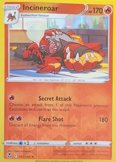 Incineroar Reverse Holo 32