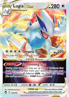 Lugia Vstar Prize Pack 139